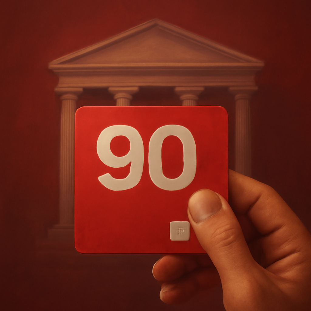 An icon representing account security for 90 Club.