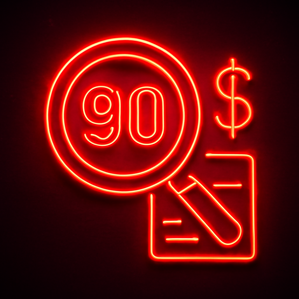 Icon representing troubleshooting login issues for 90 Club.
