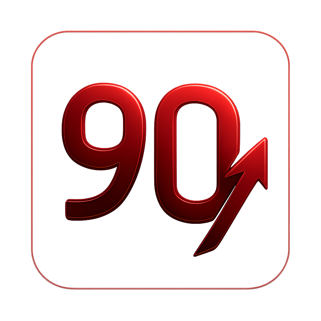 A badge symbolizing the 90 Club User Guide.
