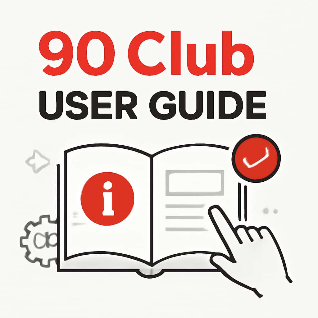 An educational illustration for the 90 Club User Guide.