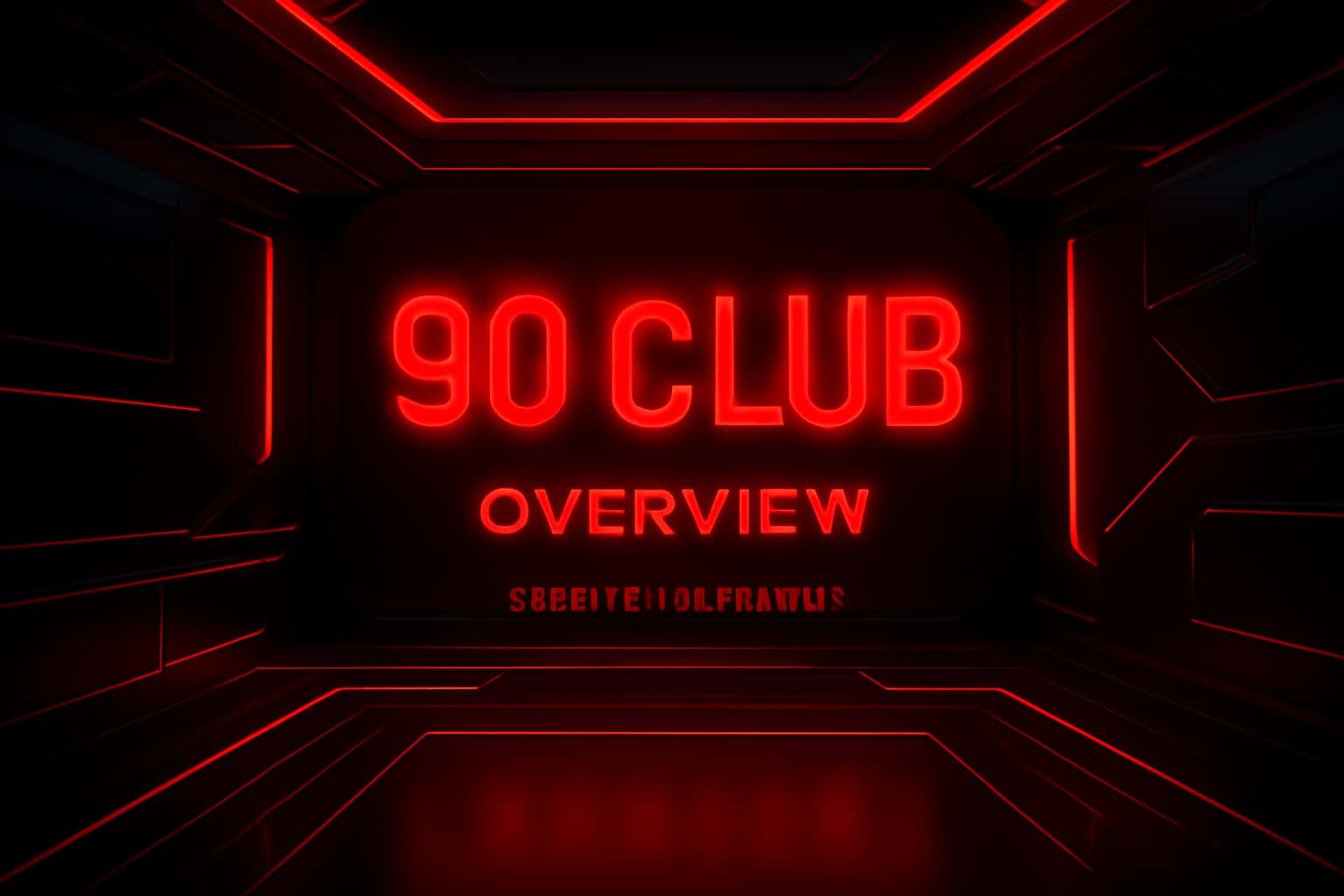 Futuristic digital landscape