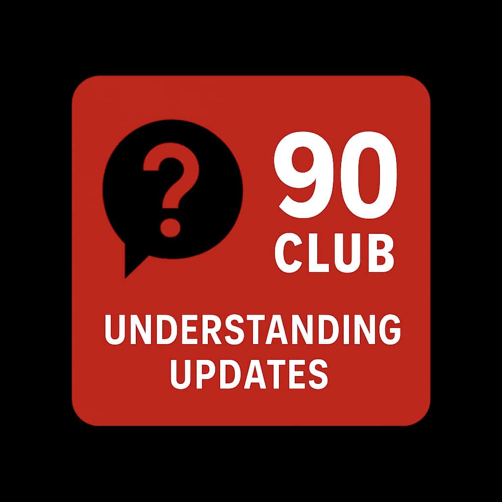 Icon representing 90 Club Updates guide.